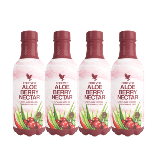 4-Pack Forever Aloe Berry Nectar